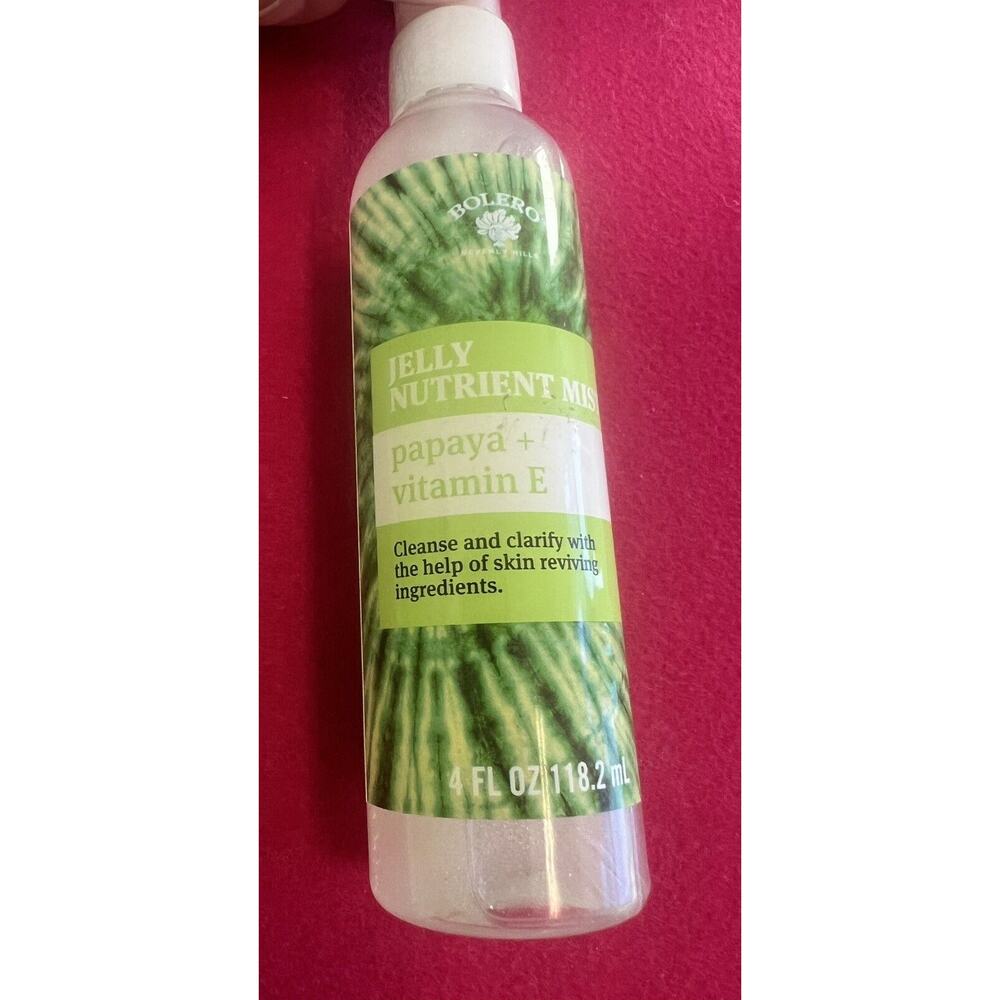 Bolero Jelly Nutrient Mist Papaya & Vitamin E 4‎ Fl Oz